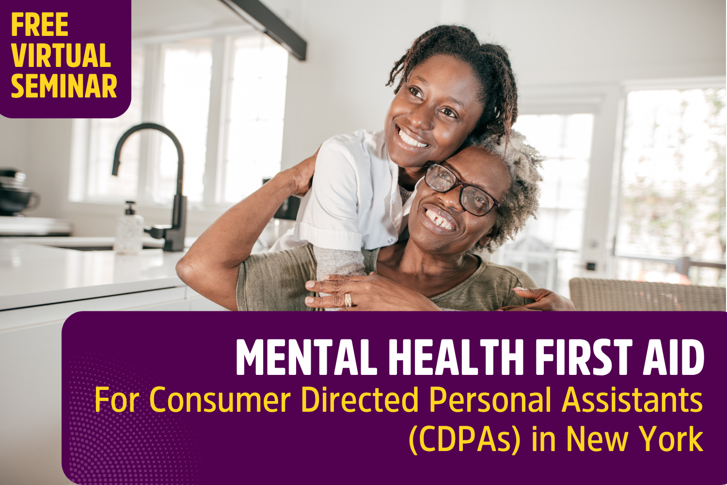 Mental Health First Aid (English, Virtual)