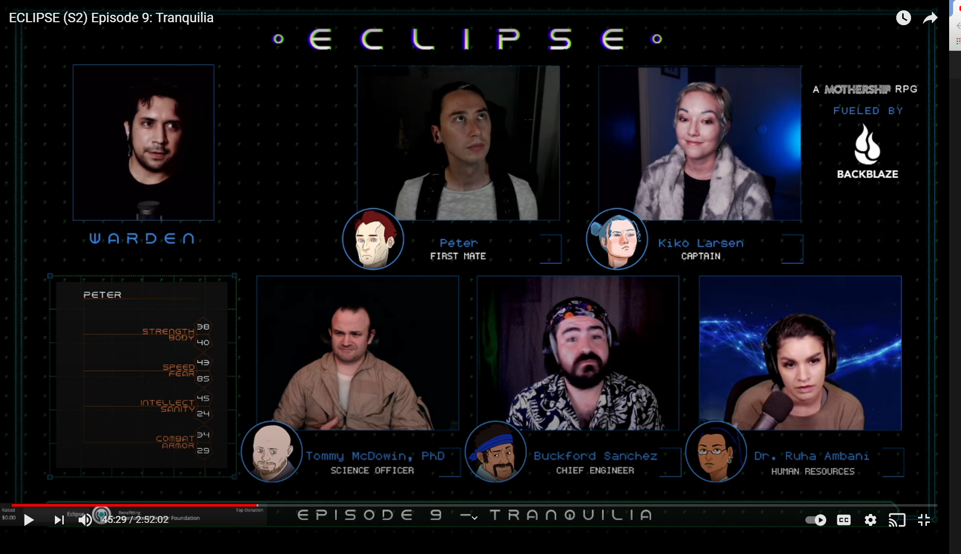 ECLIPSE (S2) Episode 9: Tranquilia