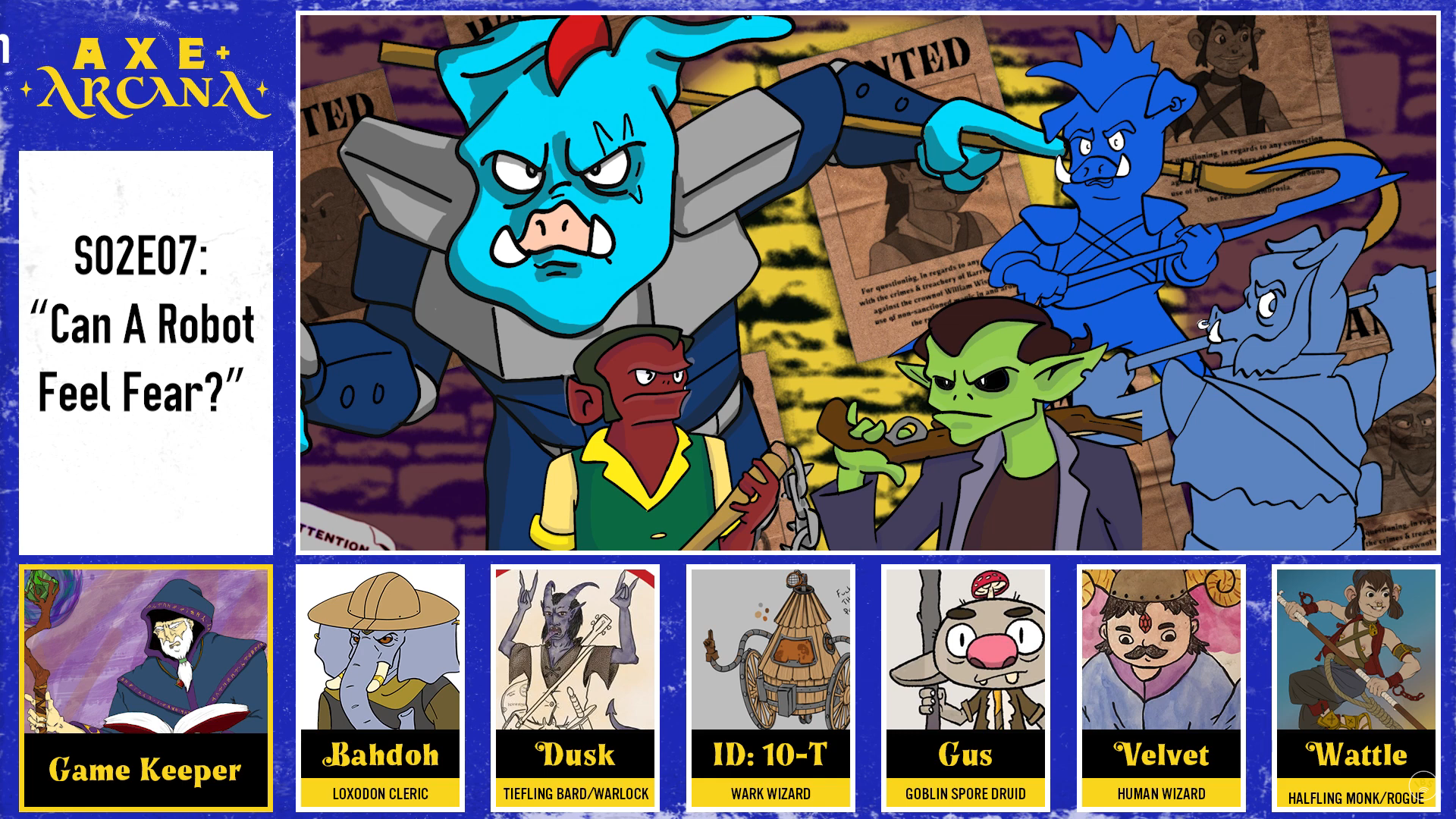 AXE+ARCANA S02E07: Can A Robot Feel Fear?