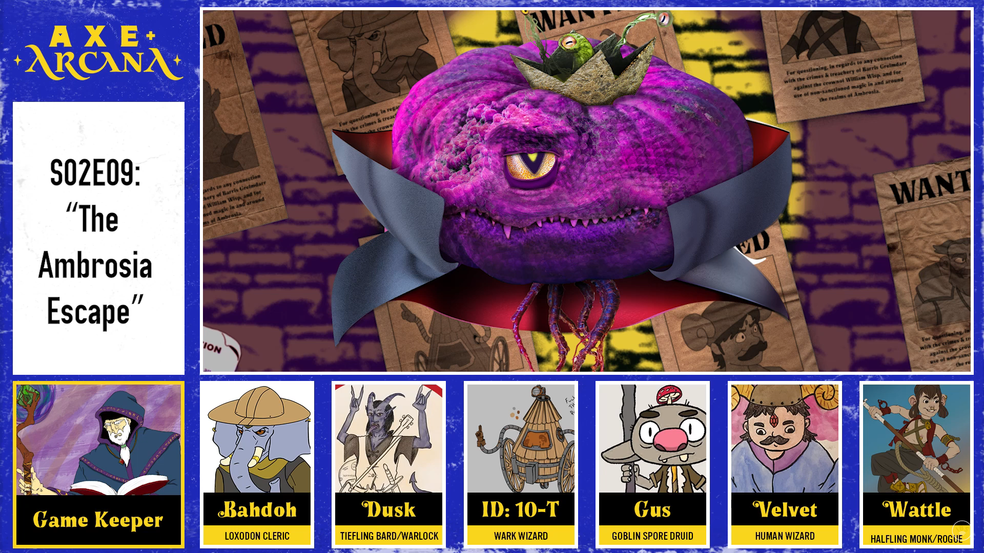 AXE+ARCANA S02E09 The Ambrosia Escape