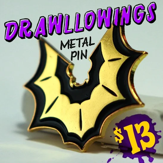Drawllowings Metal Pin