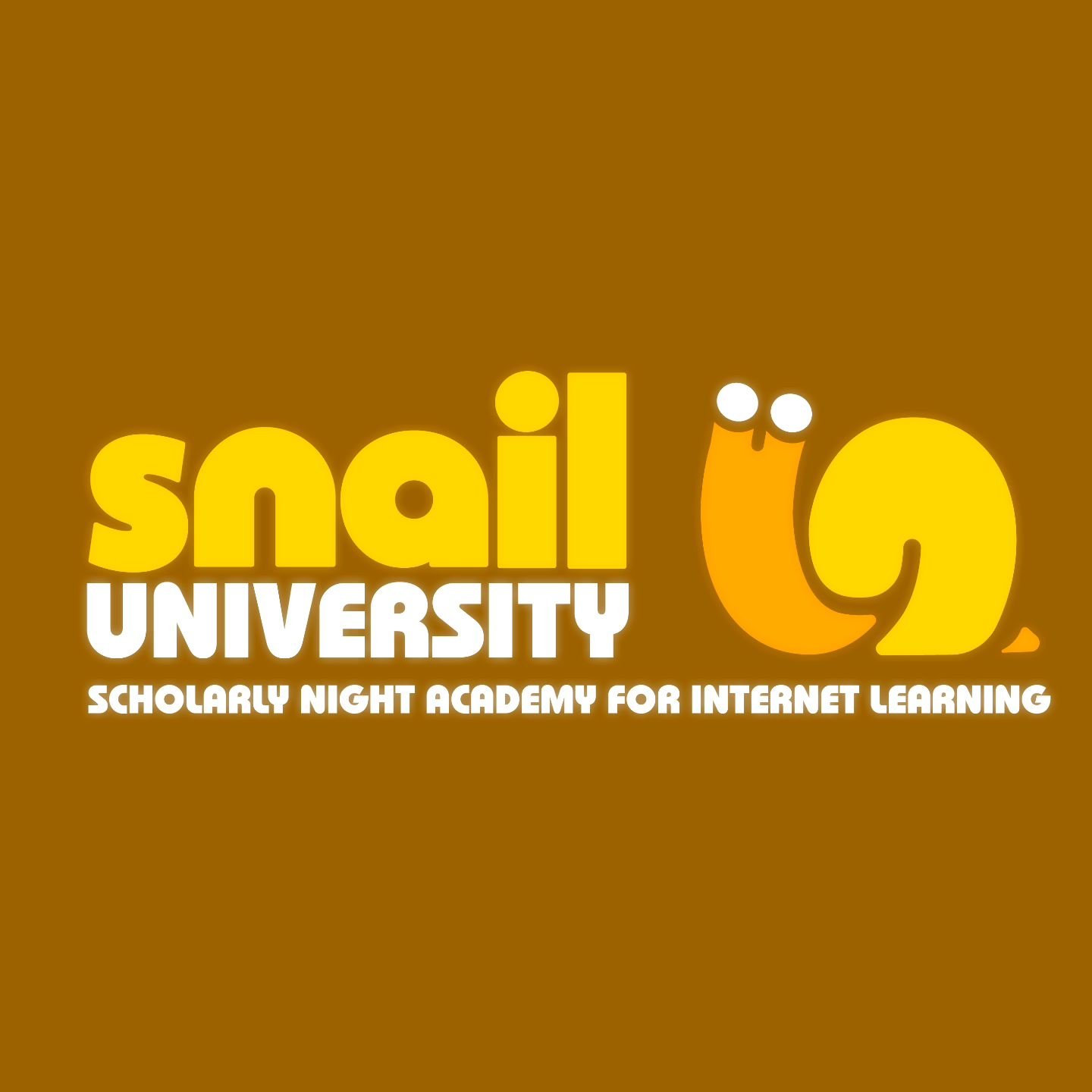 i founded S.N.A.I.L. U, the internet's premiere learning hangout group university as a way to learn new software years ago. the classes are small and we haven't met in forever, but heres a logo treatment i designed for it.

#logo
#design
#snail
#icon