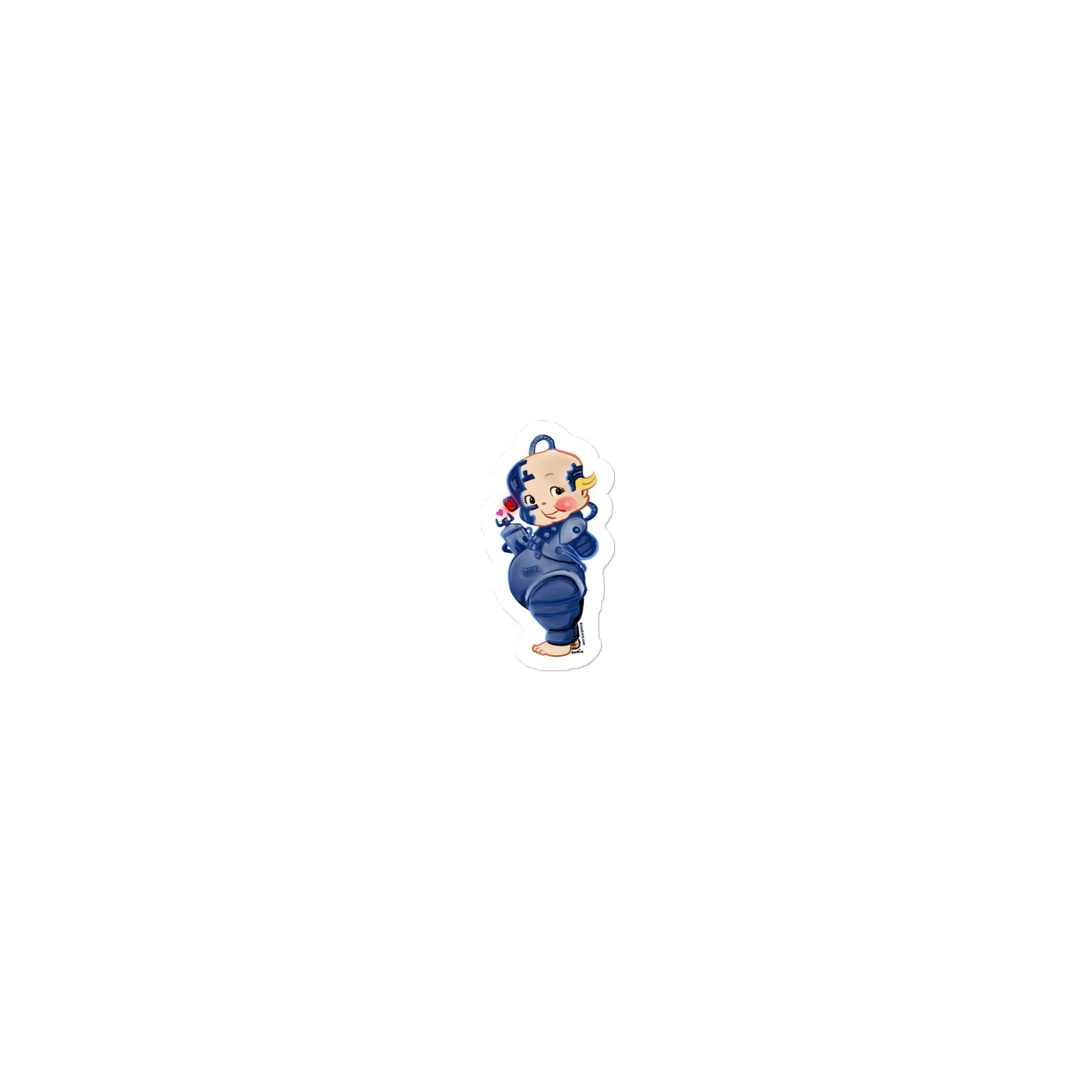 Lil Locutie of Borg Bubble-free stickers