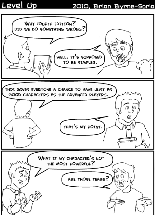 Ch-Ch-Ch-Ch-Changes - Level Up Comics #11