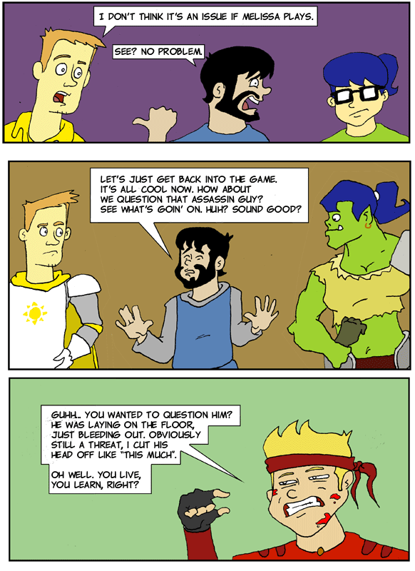 Life Lesson - Level Up Comics #39