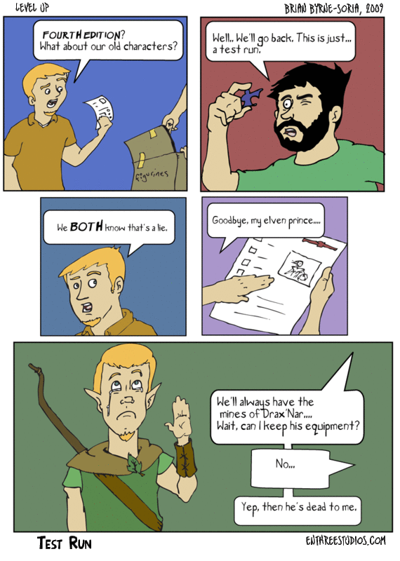 "Test Run" - Level Up Comics #2