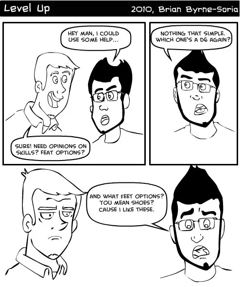 The Oldest Joke In The Core Rule Book - Level Up Comics #14