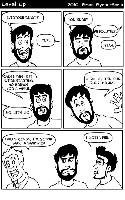 Almost Ready - Level Up Comics #17