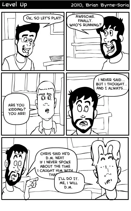 Who's Running - Level Up Comics #18
