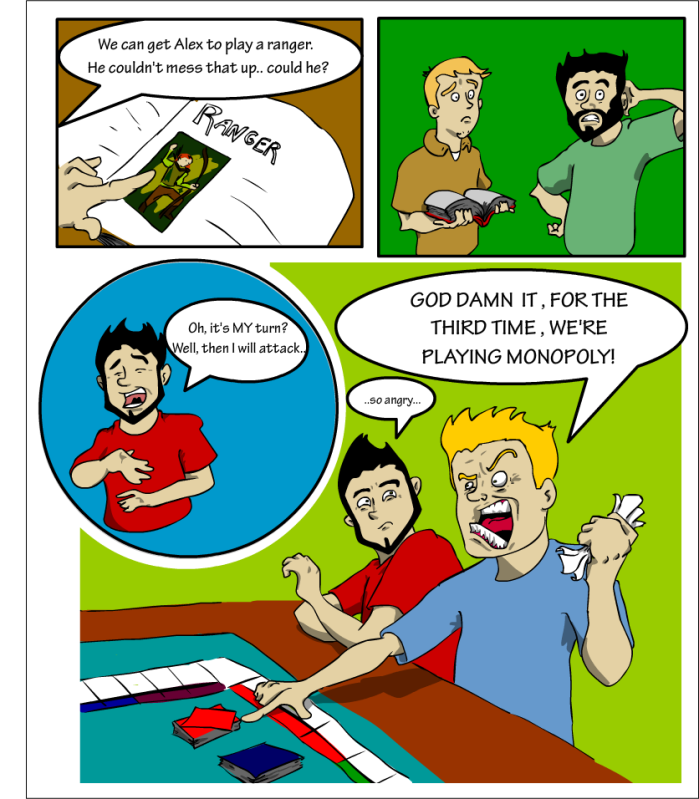 "The Ranger" - Level Up Comics #4