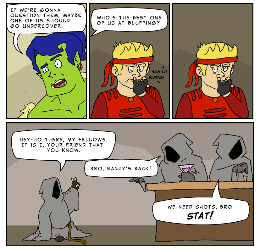 Bluffing - Level Up Comics #41
