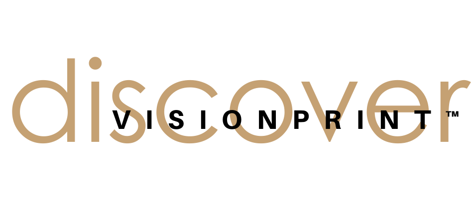 Stylized text that says 'discover' in brown color.