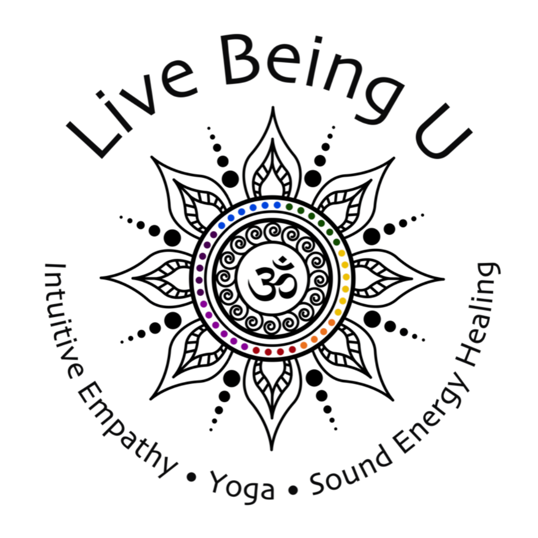 Logo for Live Being U - Yoga and Sound Baths in Friendswood, TX