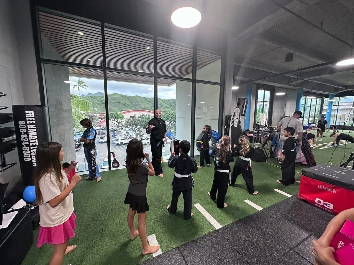 ufc white belt test in front of window.JPG