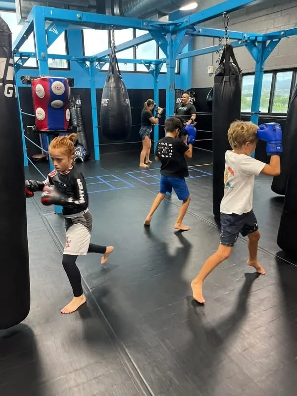 ufc bag room kids.JPG