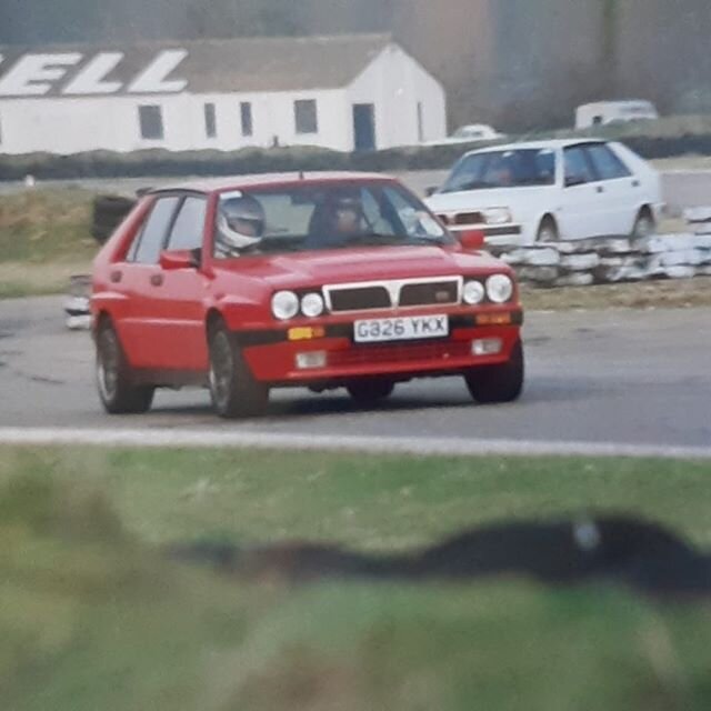 My first 16v integrale at Goodwood 1991