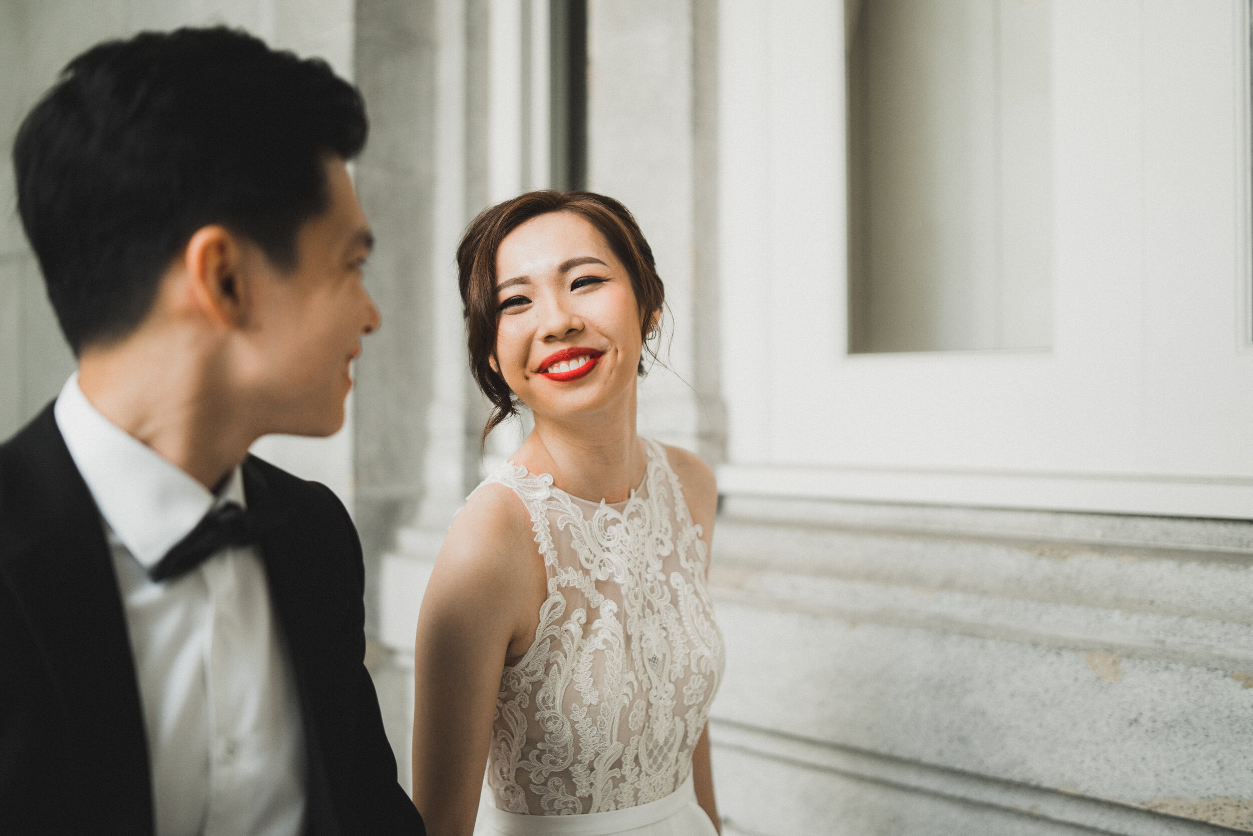 Fullerton Hotel Actual Day Wedding Photo 8