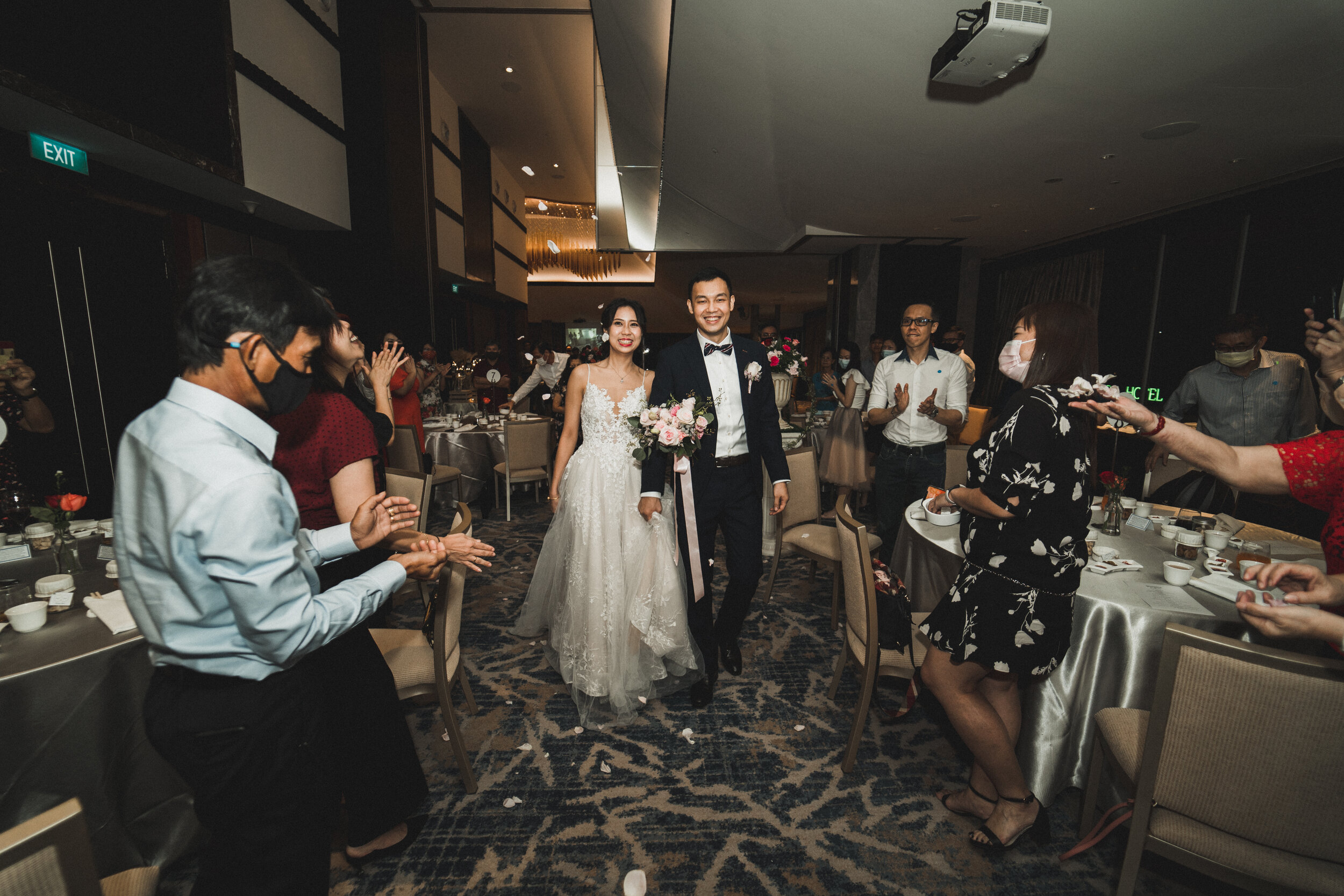 Singapore Actual Day Wedding - Hilton Hotel Photo 1
