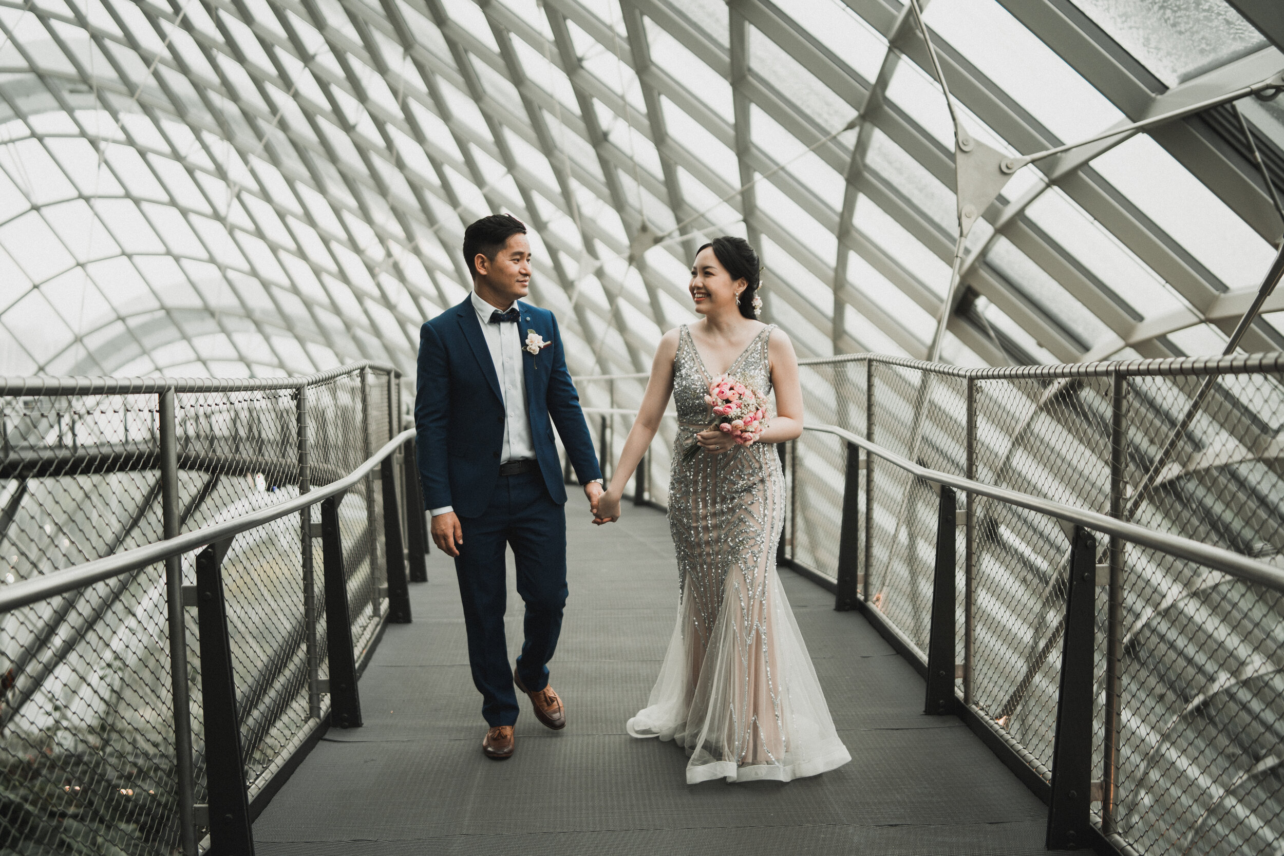 Gardens By The Bay - Cloud Forest Pre Wedding Photo 7