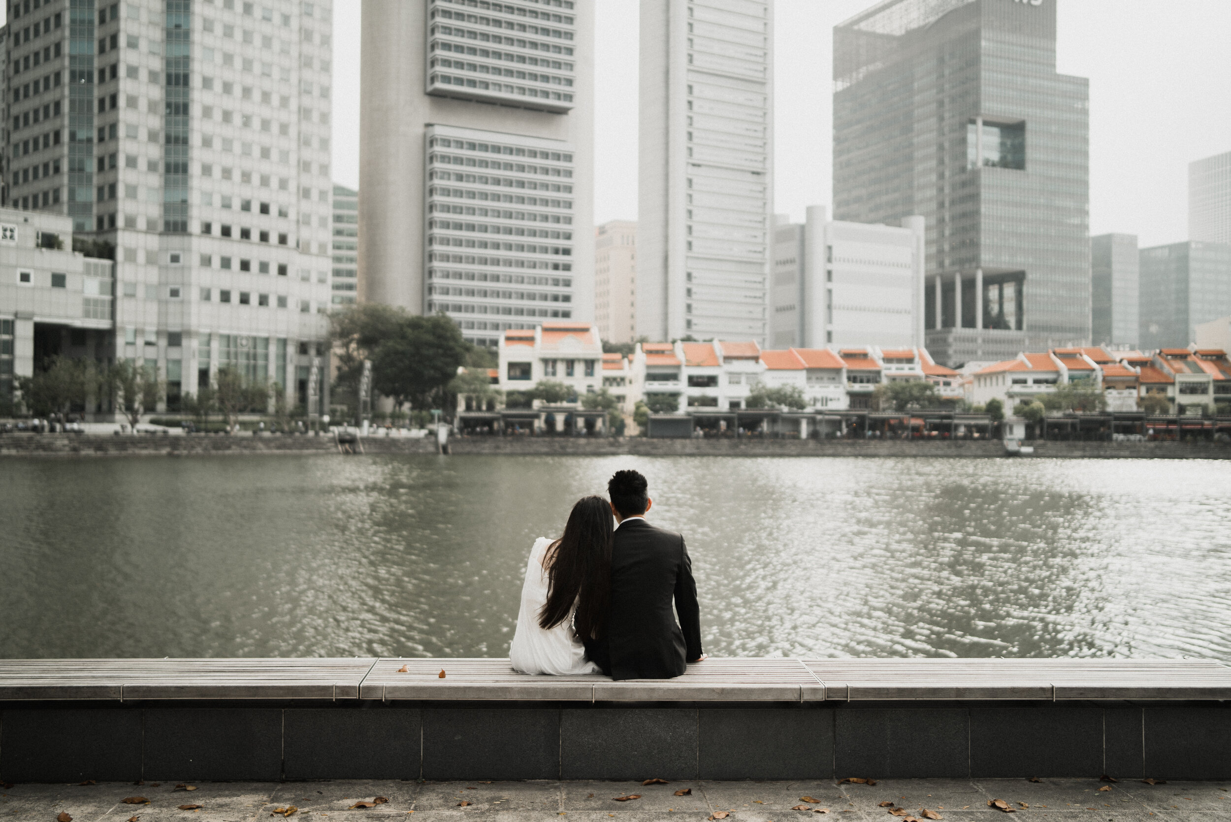 Singapore River Pre Wedding Photo 3