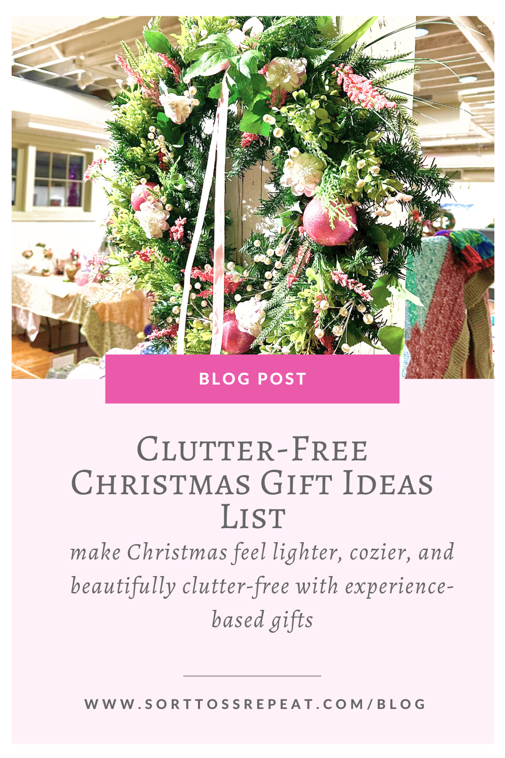 Clutter-Free Christmas Gift Ideas List