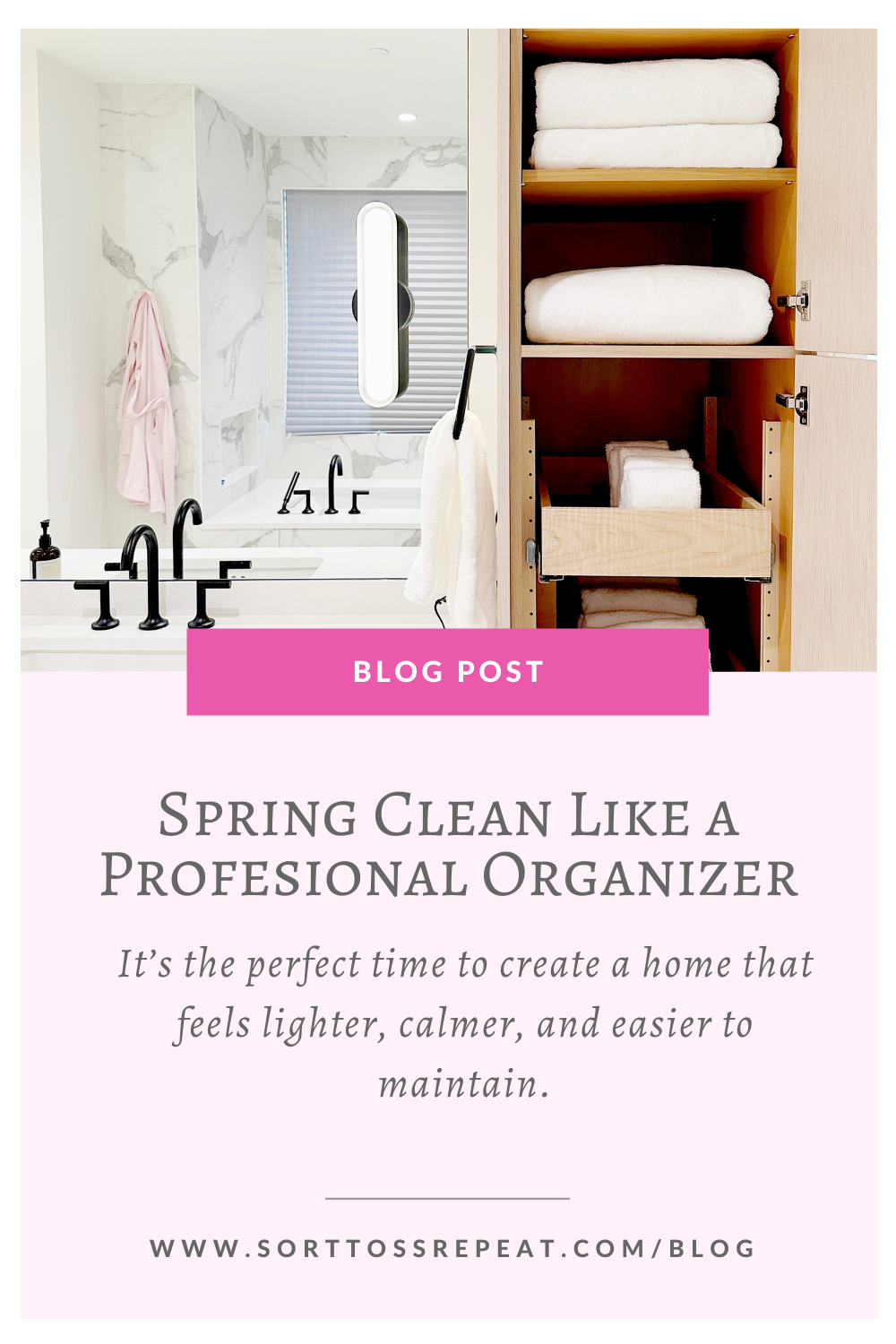 Spring Clean Like a Professional Organizer