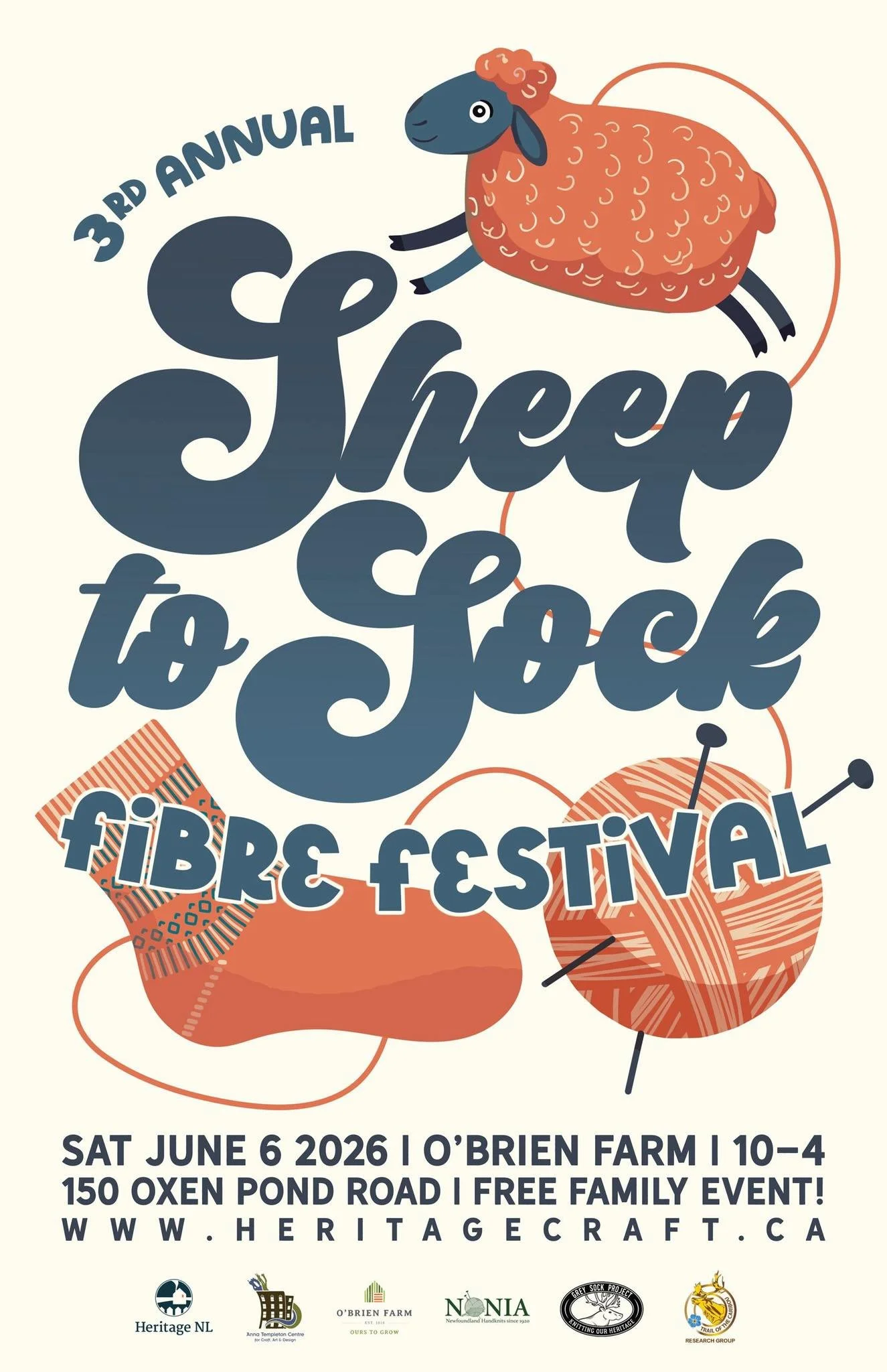 3rd Annual Sheep to Sock: Fibre Festival!