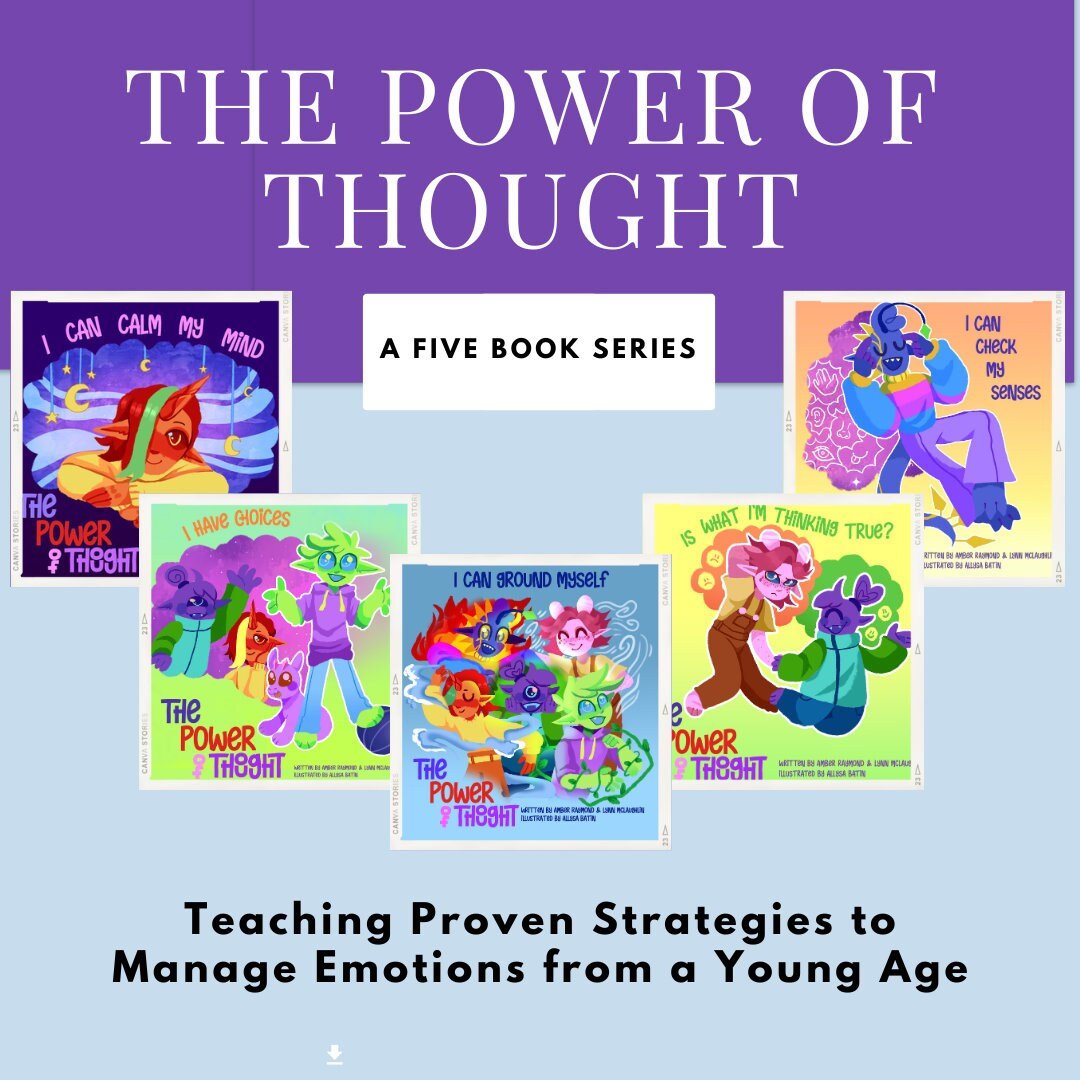 This is a five book series to help kids manage their big and small emotions.
