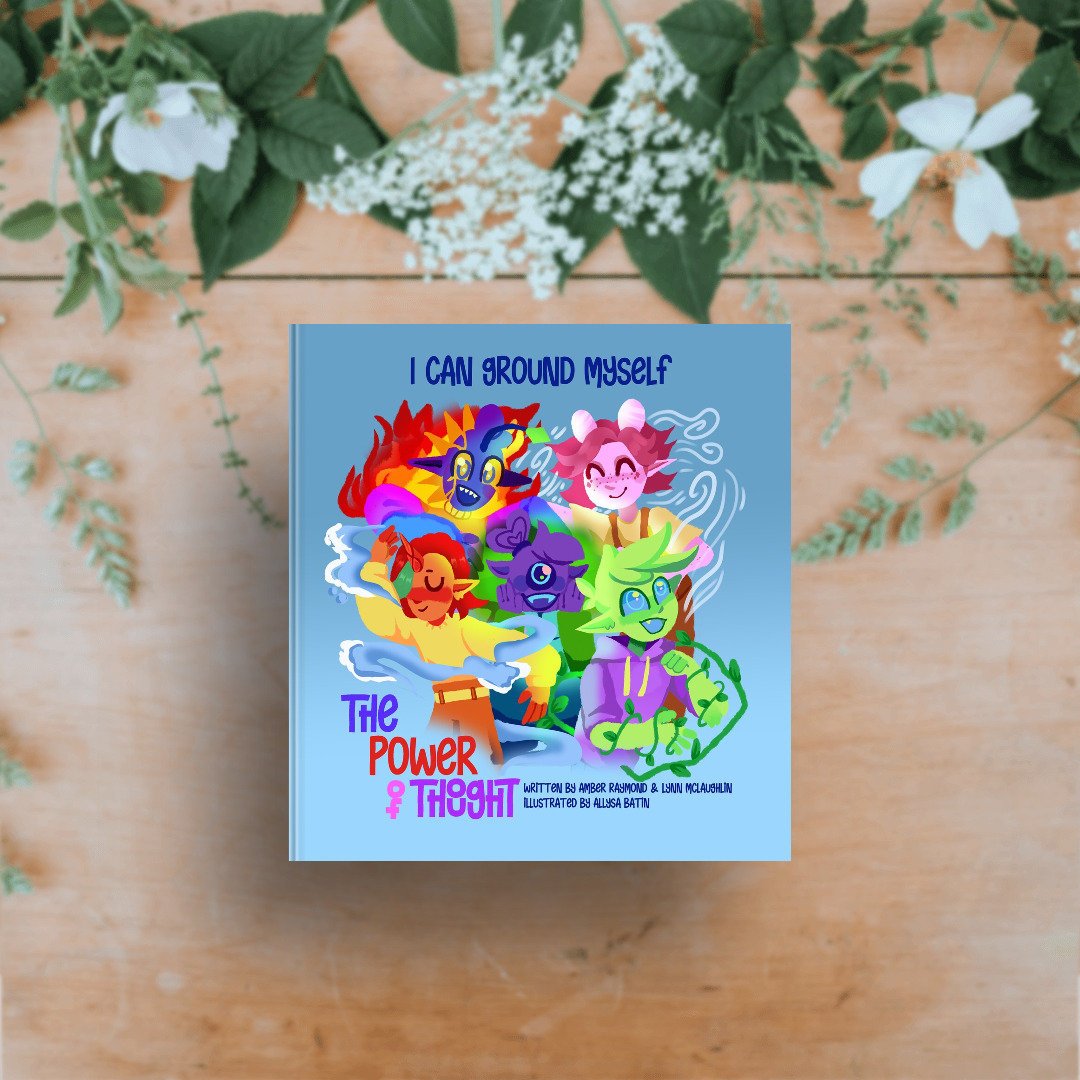 Imagine floating in a body of water and creating the world around you. This is one way to calm ourselves and we can teach our children to visualize too!