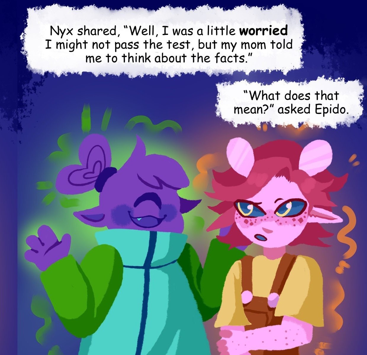 Children worry about things often. In this book, they worry about a test. Will I fail? We teach them to look at facts using a proven strategy so they can do their very best!