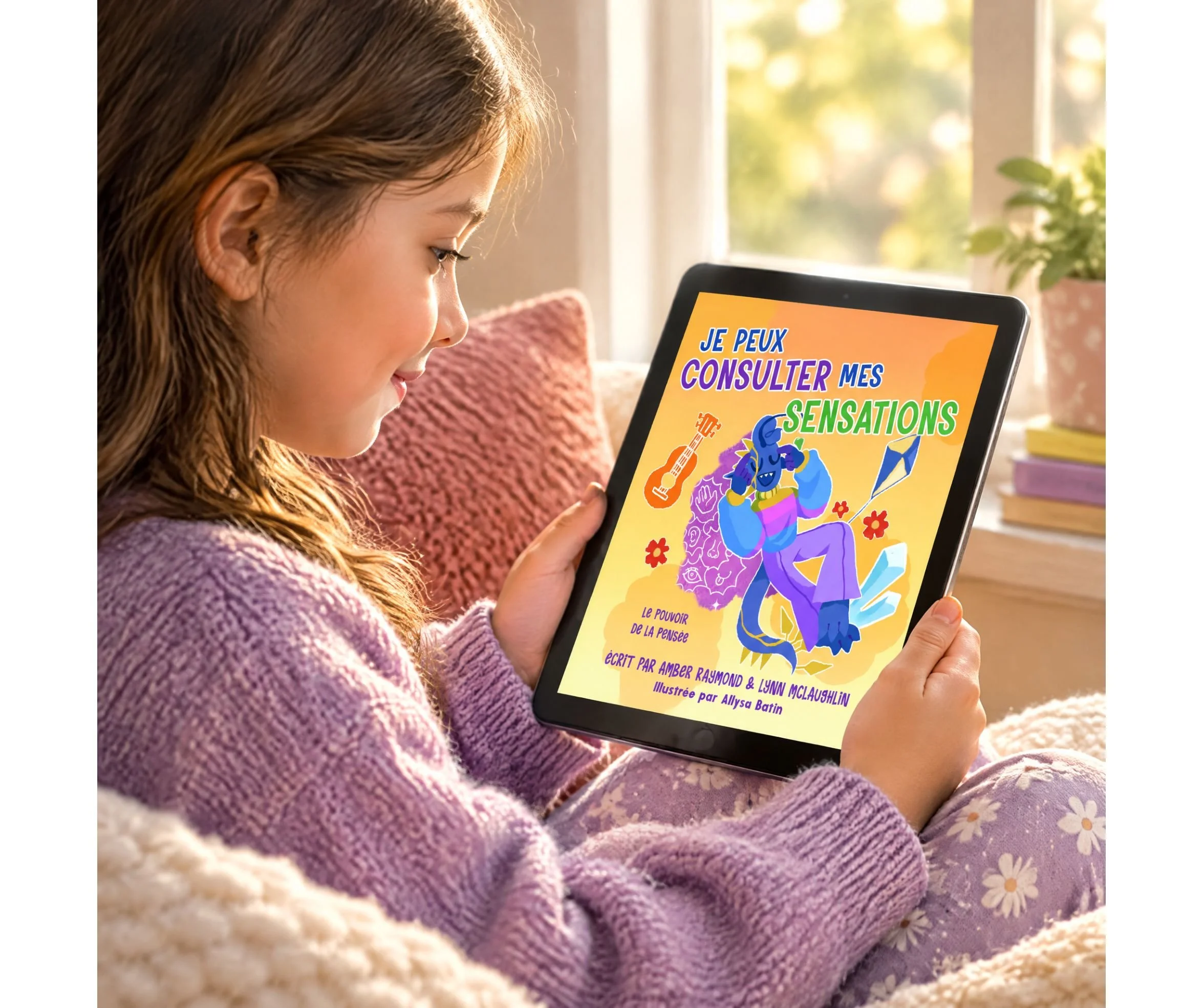 Livre électronique  Je peux consulter mes sensations - La série de livres pour enfants Le pouvoir de la pensée