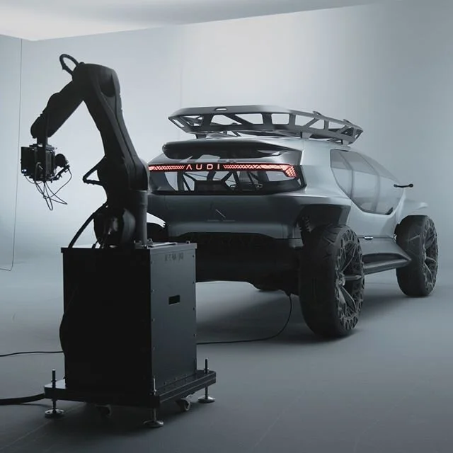 Behind the scenes with @zoe.therobot for @audi and @wallpapermag #gearporn #motioncontrol #filmgear