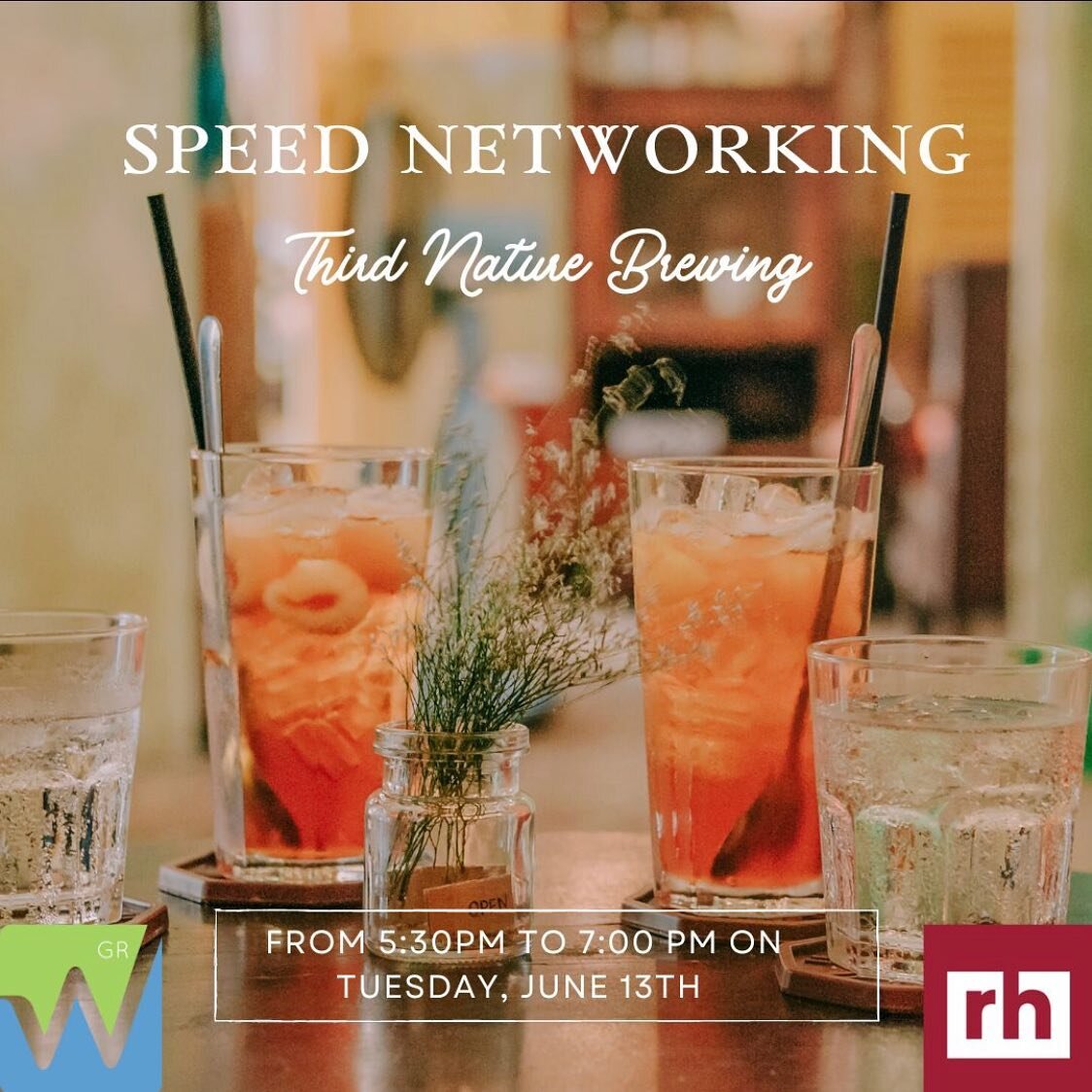 Registration is now open for the Speed Networking event at Third Nature Brewing on Tuesday, June 13th. Join us on their outdoor patio area for appetizers at 5:30pm, with the networking rounds kicking off at 6pm.
 
This group-based networking event wi