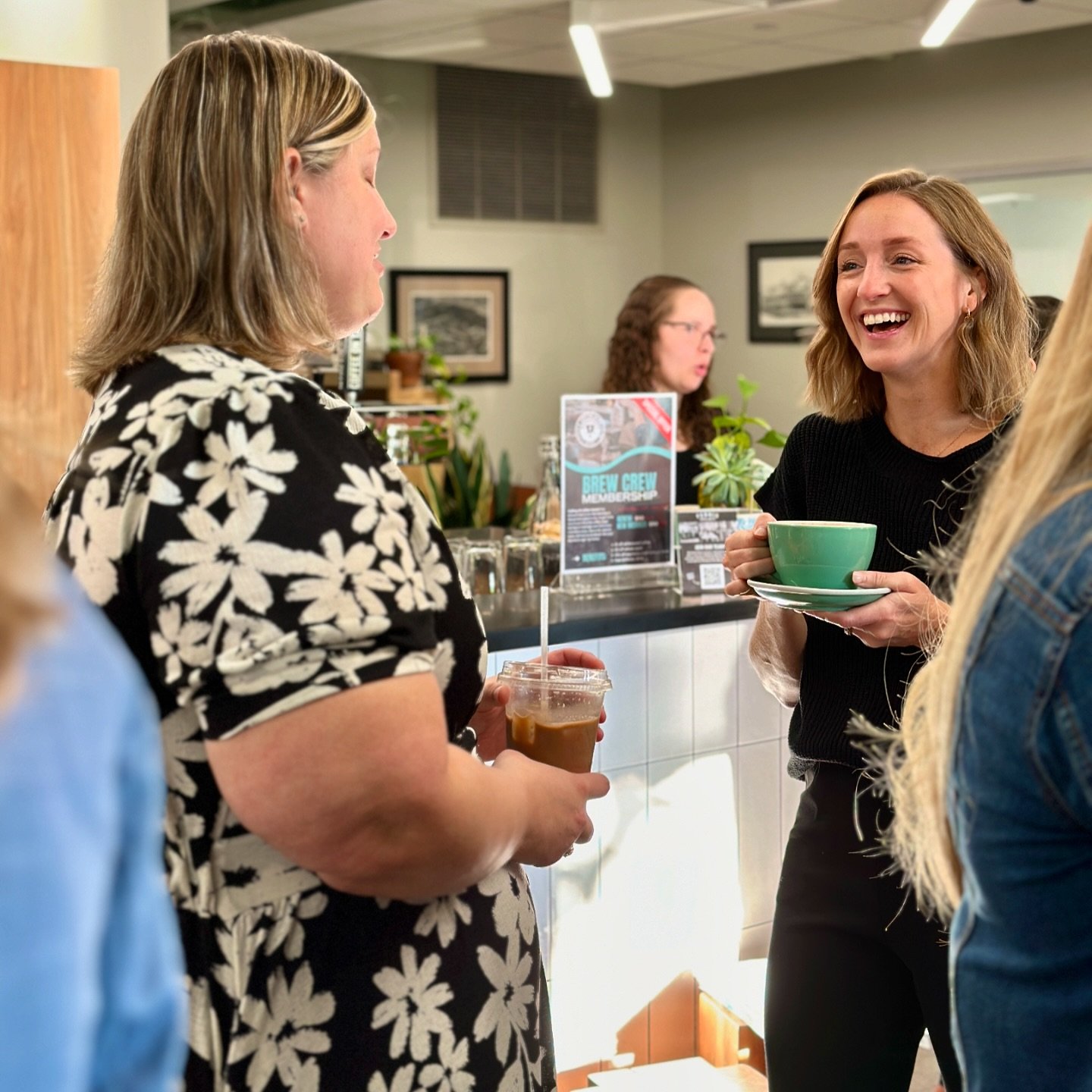 Our first AFWA Coffee Chat event was this morning at @ferriscoffeeandnut, and what a great turnout! AFWA focuses on providing networking and empowerment opportunities like this for women in accounting and finance professions. If you weren&rsquo;t abl