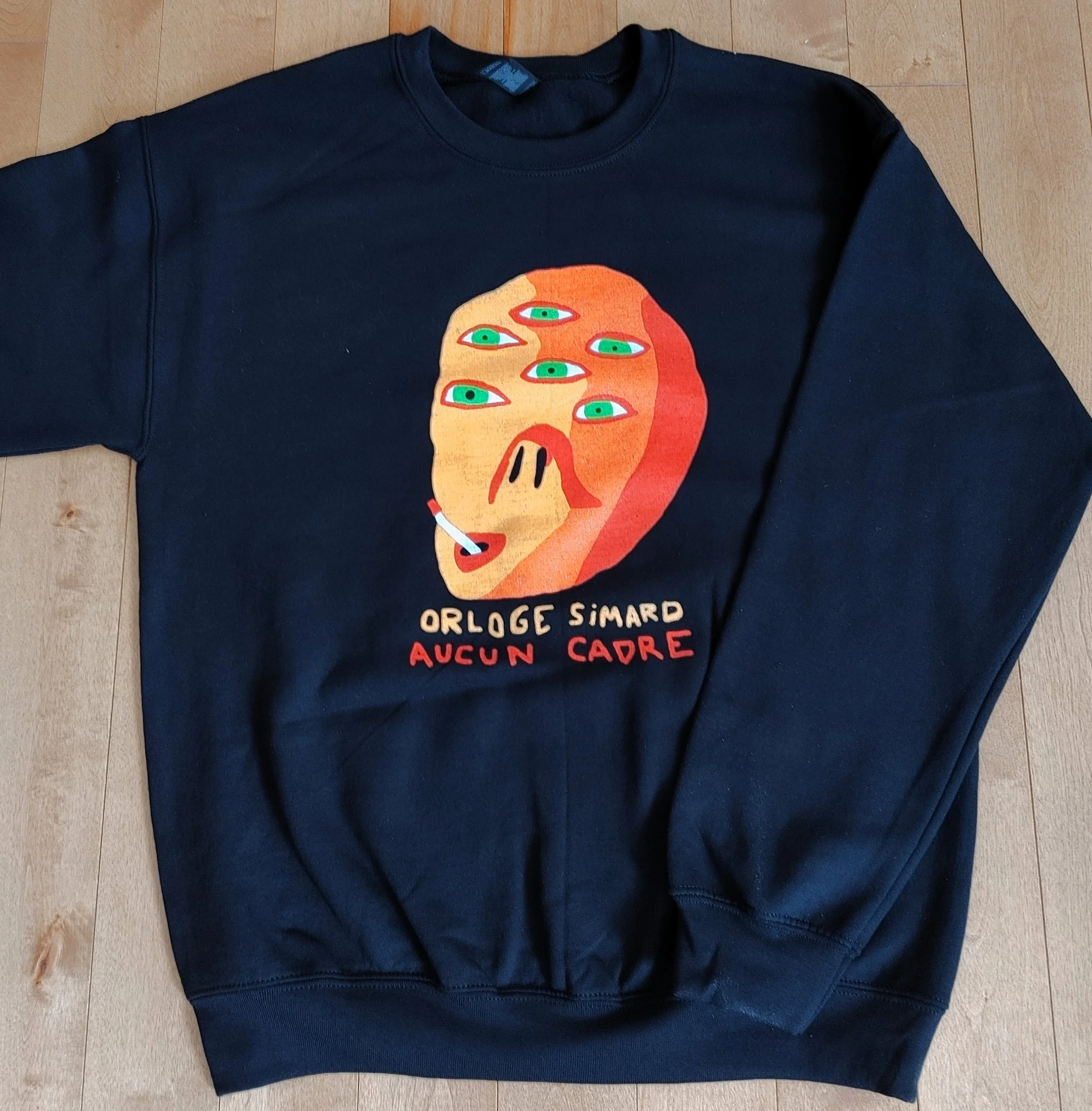 Crewneck «Aucun cadre»