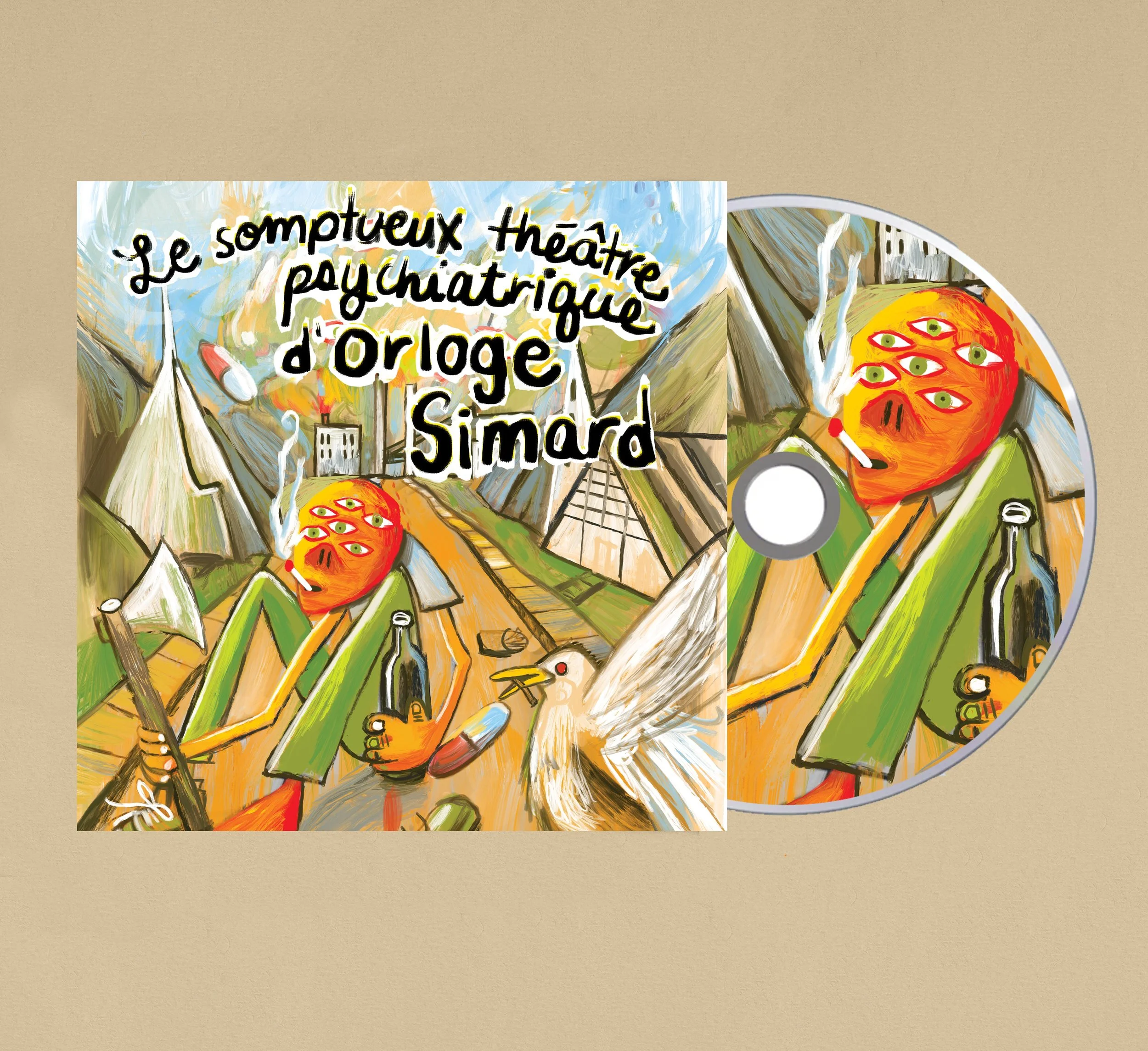 *PRÉVENTE* CD «Le somptueux théâtre psychiatrique»