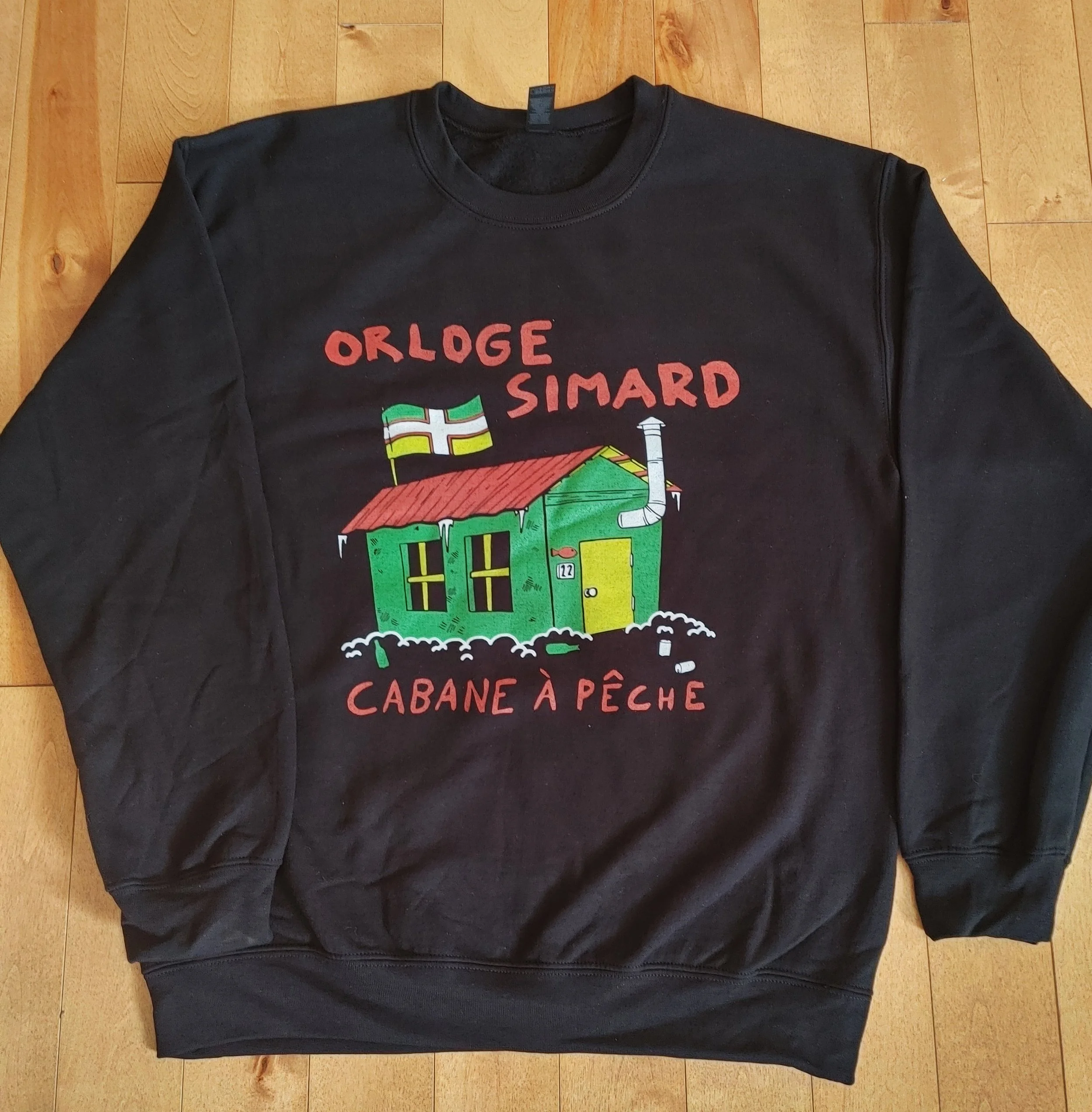 Crewneck «Cabane à pêche»