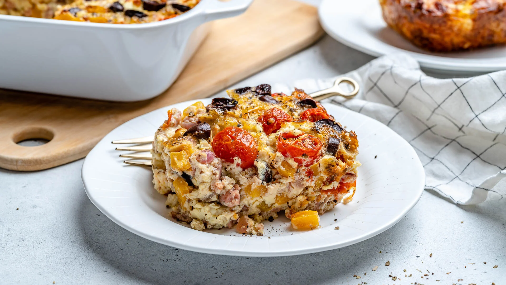 Greek-Style Breakfast Casserole