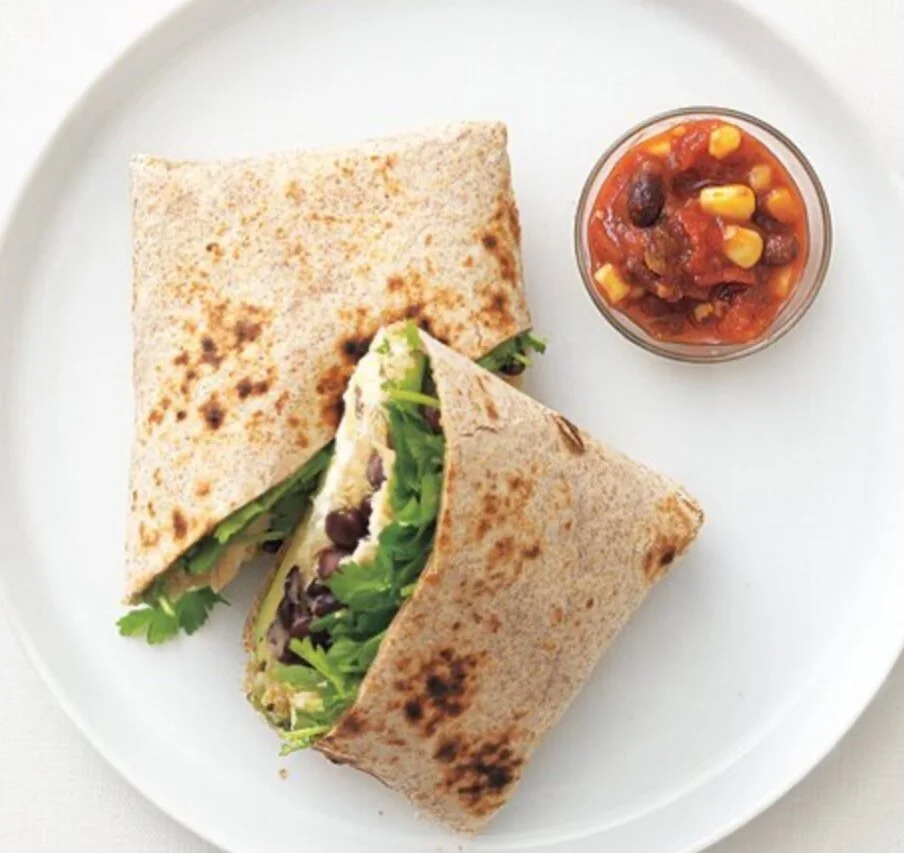 Chicken and Quinoa Burritos