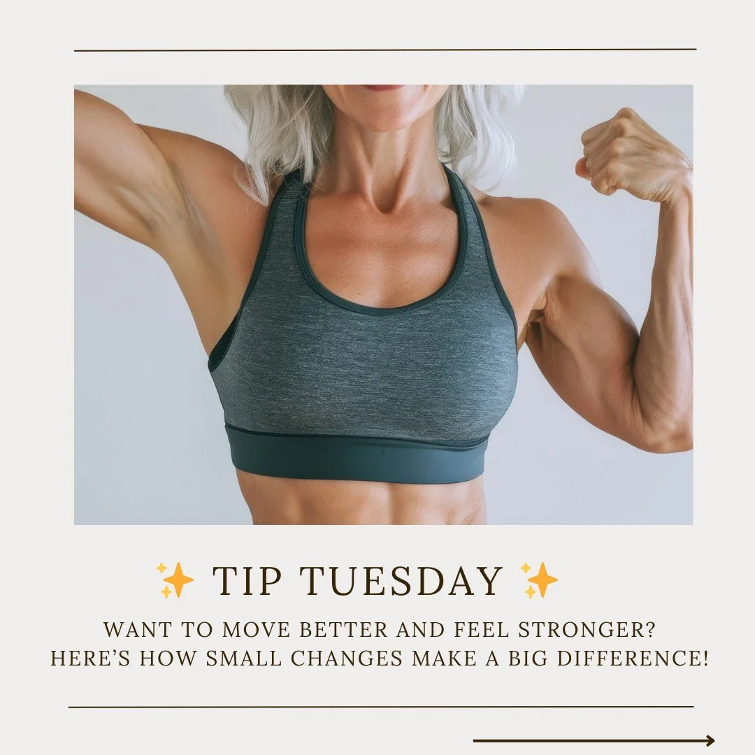 Ever feel like your workouts aren&rsquo;t quite clicking? The truth is, it&rsquo;s often the little adjustments that create the biggest results. 🙌

This week&rsquo;s tips will help you:
✅ Move better
✅ Protect your body
✅ Build real strength (withou