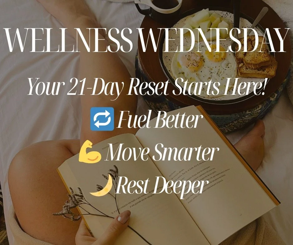 On this Wellness Wednesday, a quick reminder: True wellness isn&rsquo;t just what you eat - it&rsquo;s how you restore your metabolism, retrain your mindset, and reset your habits.

That&rsquo;s exactly what our 21-Day FASTer Way Reset is designed to