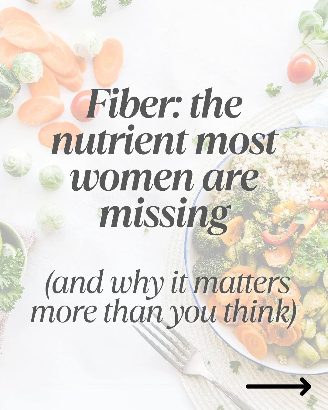 ✨ Let&rsquo;s talk about fiber (the underrated wellness hero) ✨

Comment "FIBER" for my free guide.

If you&rsquo;re working on fat loss, better digestion, balanced blood sugar, or feeling fuller between meals&mdash;fiber matters.

🧠 Why f