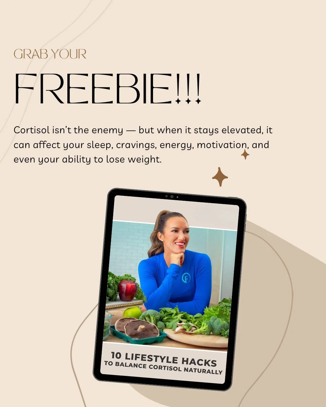 Grab it here: https://www.fasterwaytofatloss.com/guide/cortisol?aid=LisaDomyahn👌