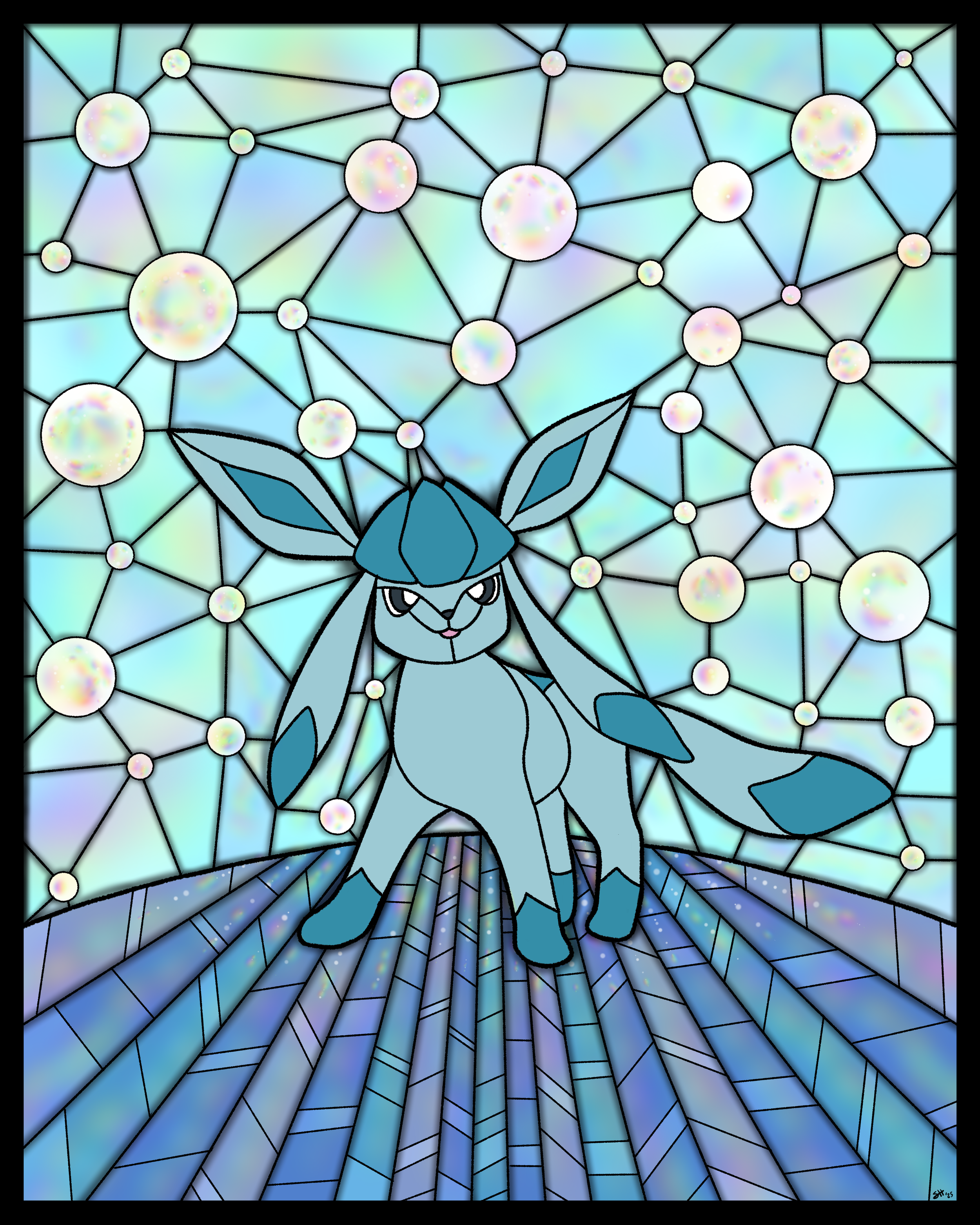 Glaceon Stained Glass.png