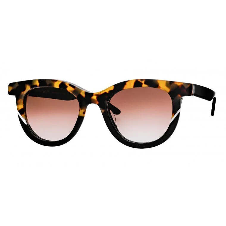 Thierry Lasry Intimacy Tortoise Shell and Black Cat Eye Sunglasses Thierry Lasry CLIMAXXXY Luxury Cat-Eye Sunglasses – THIERRY  main image 4