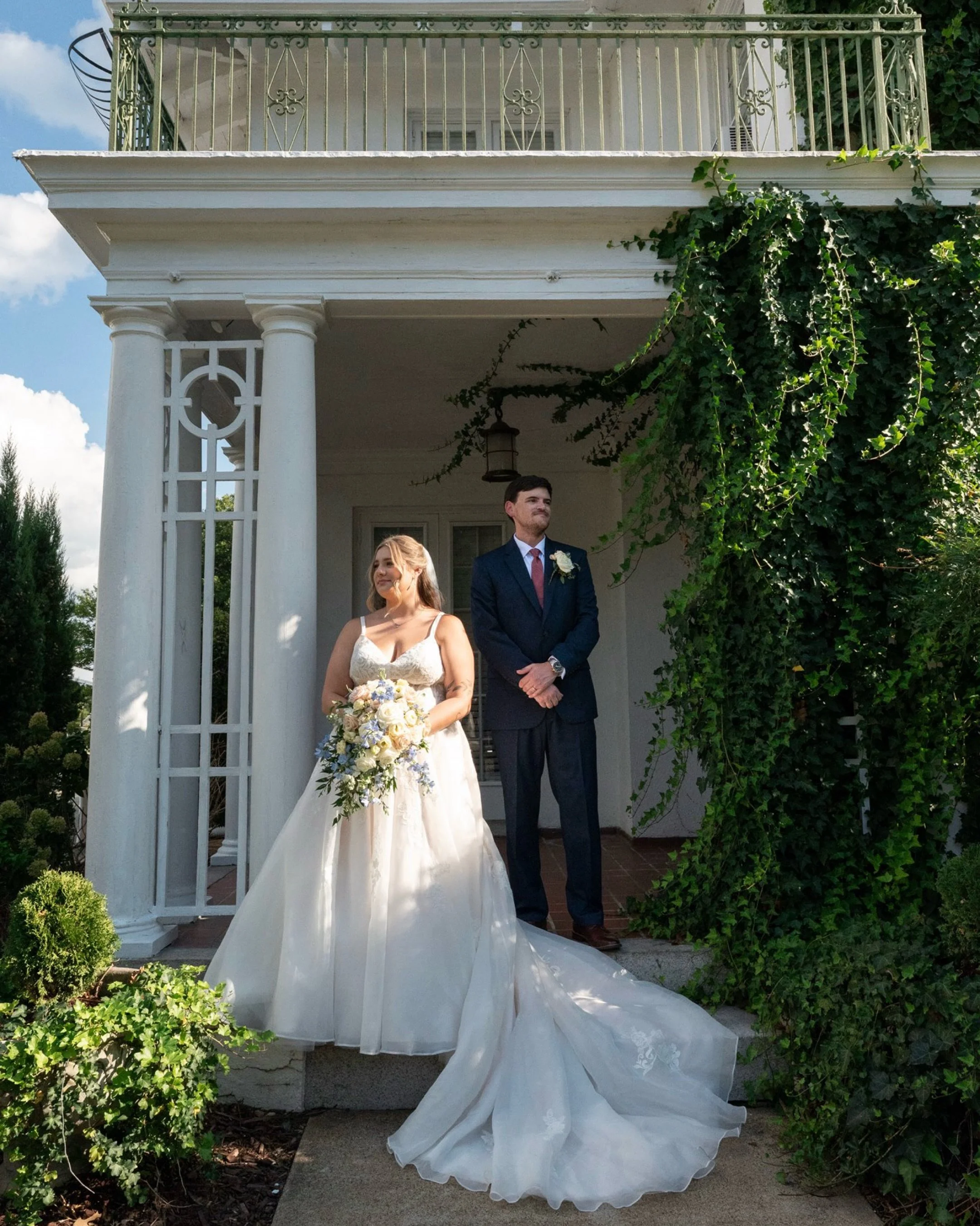 One wedding day at the Finch House, Thomasville NC 🤍
A mix of film and digital.

Which frame&rsquo;s your favorite?
Film photos: 3,5,6

#ncwedding #northcarolinawedding #ncweddingphotographer #ncbride