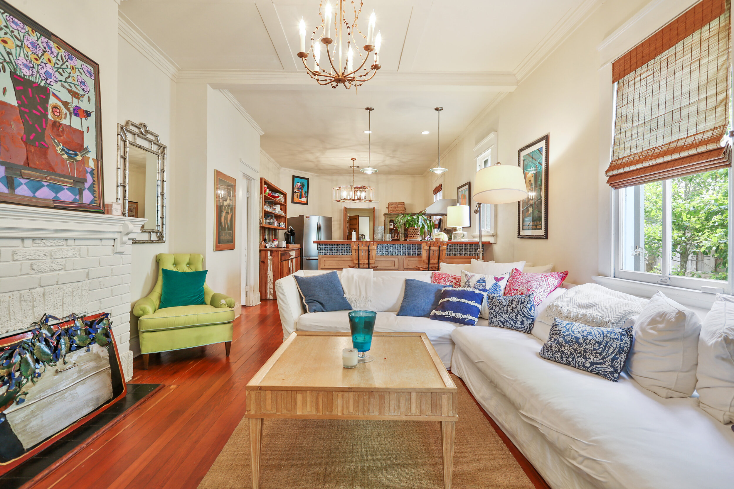 “The house was amazing!! It was bigger than the pictures and the high ceilings made it feel very roomy. Everything about the house from the location, to the decor was great.” - Mallory