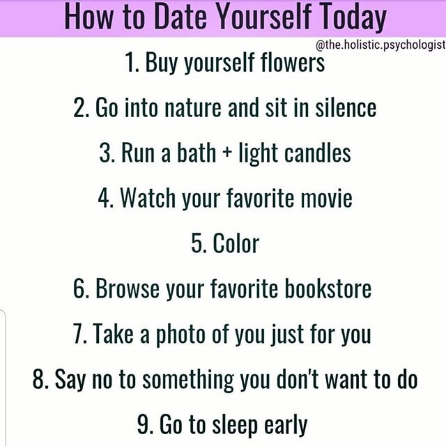 Thank you @the.holistic.psychologist for these timely dating tips! Happy Valentine's Day whether your single, coupled up, or somewhere in between 💜🧡💜