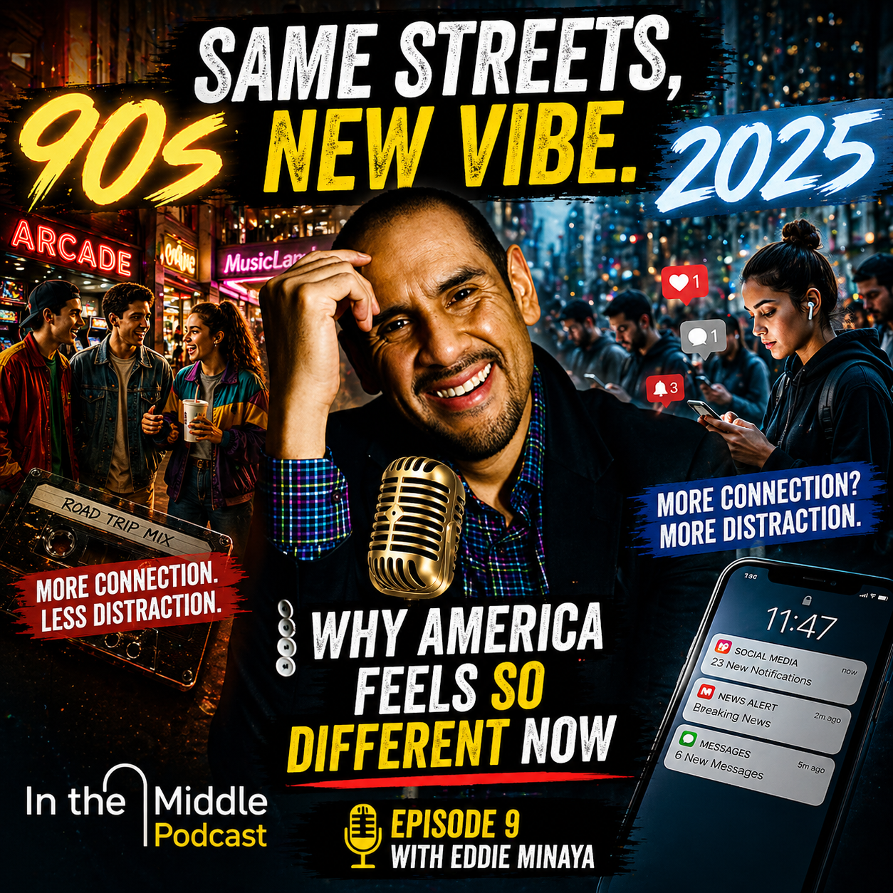 Why does America feel so different today compared to the 90s?
