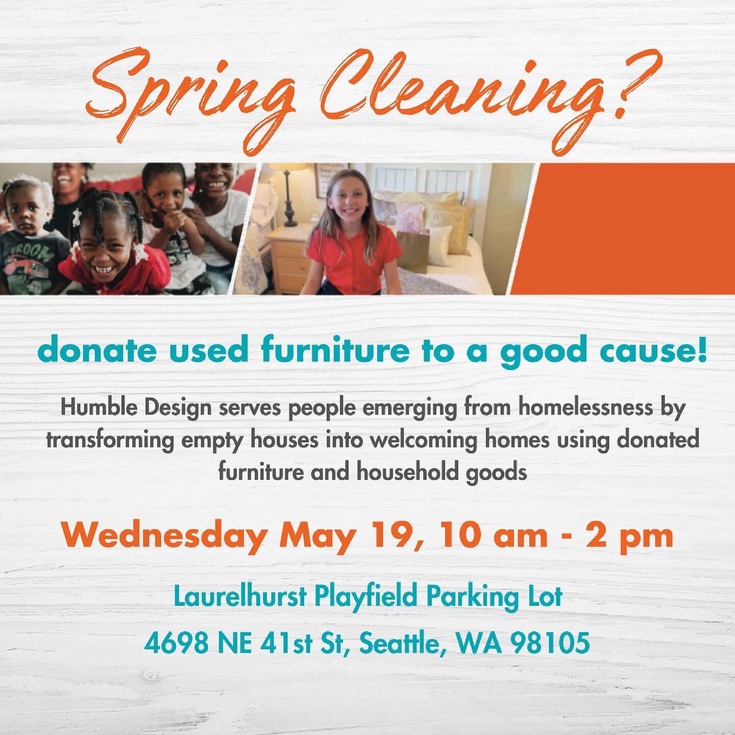 Donation drop-offs at our warehouse are closed for the rest of the month, BUT the Humble truck will be in Laurelhurst accepting donations tomorrow for a special event! 🚚📦

Our intern, Helen, is hosting a Stuff the Truck event at the Laurelhurst Pla